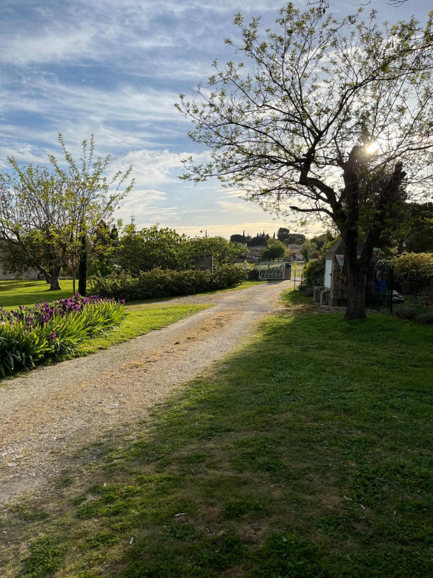 La Bergerie Appartement Domessargues Buitenkant foto